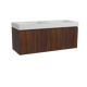 Storke Ribs meuble salle de bains avec plan vasque Mata High