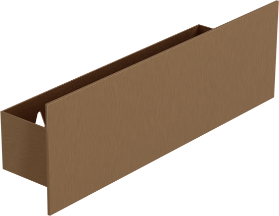 Balmani Uma étagère murale brushed Rosegold 35 x 8.5 cm