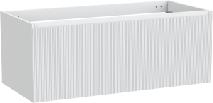 Balmani Fila zwevende wastafelonderkast 120 x 55 cm mat wit 2 lades