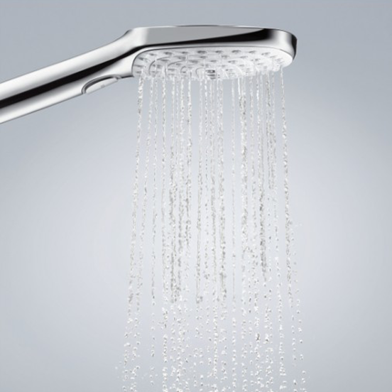 Hansgrohe Raindance Select E 120 handdouche 3 straalsoorten glanzend chroom