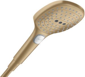 Hansgrohe Raindance Select E 120 handdouche ø12cm 3 functies Brushed Bronze