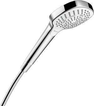 Hansgrohe Croma Select E Multi Ecosmart handdouche ø11cm 3 functies wit/chroom