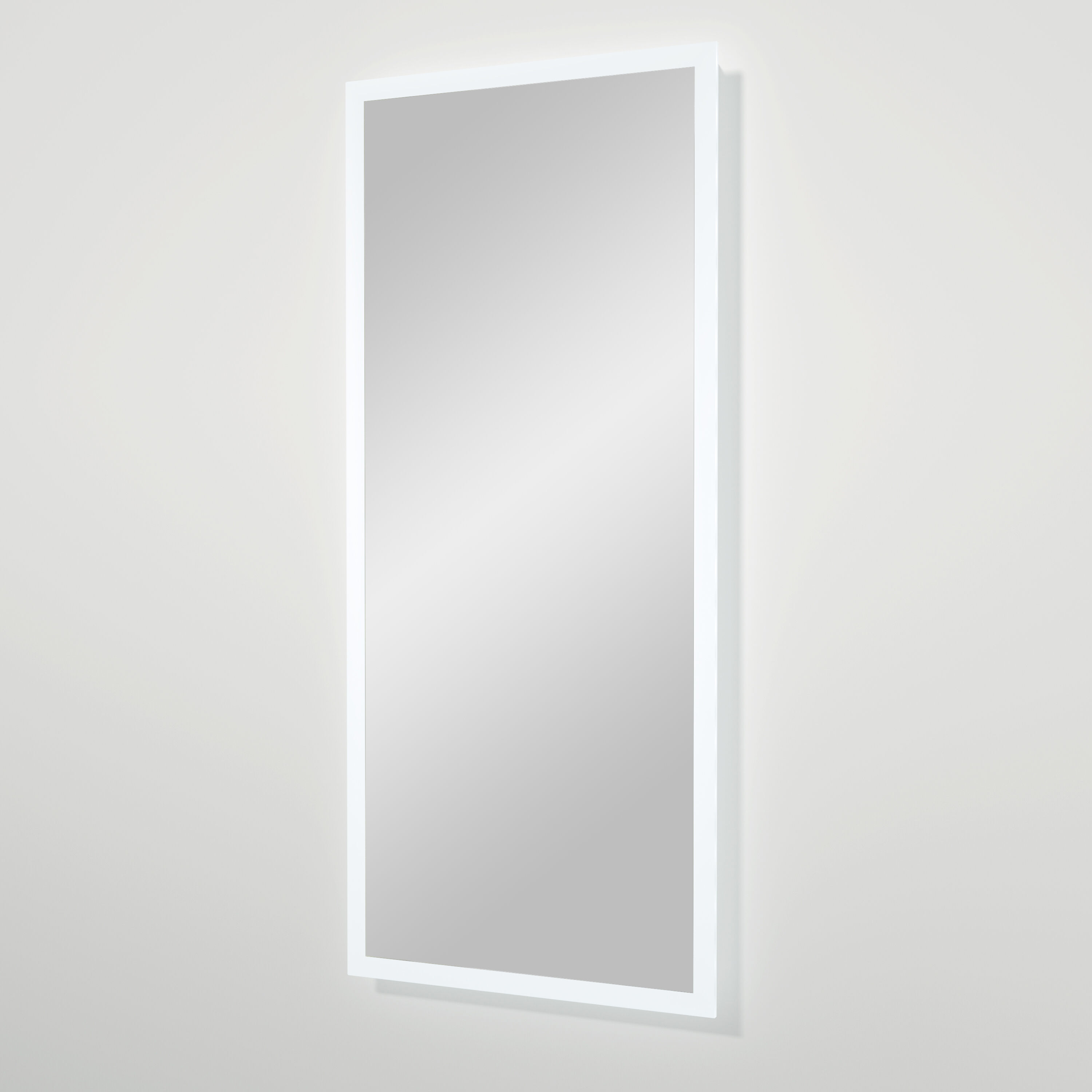 Balmani Ciao rechthoekig toiletspiegel 38 x 88 cm met spiegelverlichting