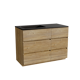 Storke Edge Badmöbel Set mit Scuro Waschtisch