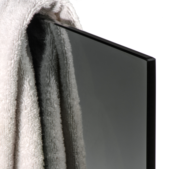 Balmani Modular Duschwand Glas: Spiegelglas (Reflex), 96 x 200 cm