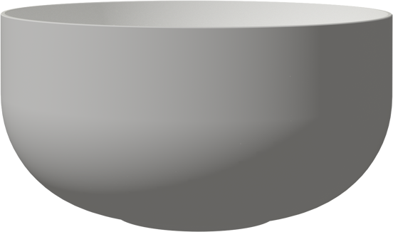 Balmani Nova fonteintje 60 x 20 cm matte Solid Surface