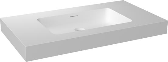 Storke Mata High plan simple mat Solid Surface 95 x 52 cm