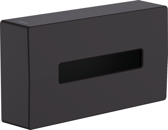 Hansgrohe AddStoris Kosmetiktuchbox schwarz matt