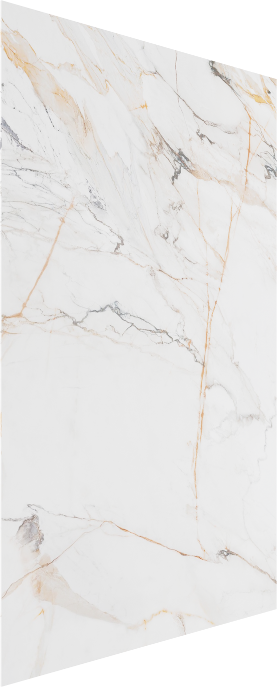Balmani Studio panneau mural de douche 140 x 220 cm céramique calacatta de luxe