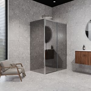 Balmani Senses Design douche d'angle avec porte coulissante