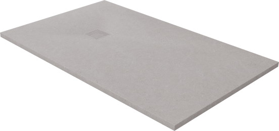 Luca Varess Suite douchebak 140 x 90 cm composietmarmer Dizzy Pearl 