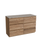 Balmani Lucida badkamermeubel met Stretto wastafelblad voor waskom(men)