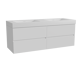 Storke Edge badkamermeubel met Mata High wastafel