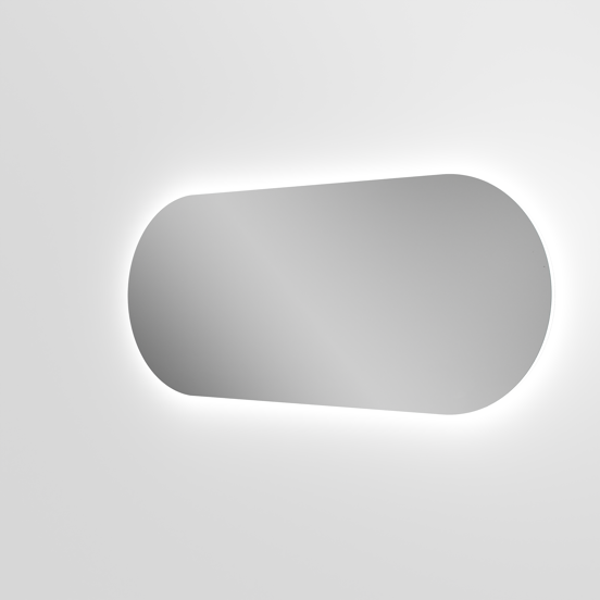 Balmani Cloud ovaal badkamerspiegel 160 x 65 cm met spiegelverlichting en anti-damp