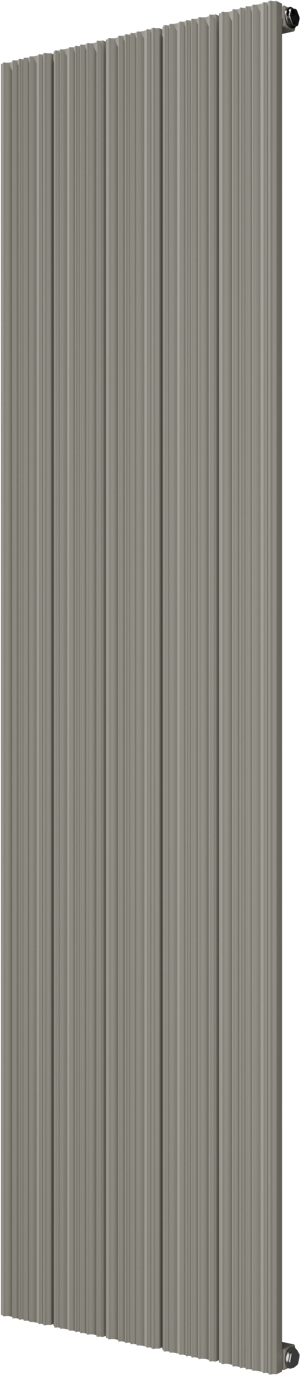 Vipera Mares sèche-serviettes simple 47 x 180 cm chauffage central soie grise raccordements latéral et central possibles 1259W