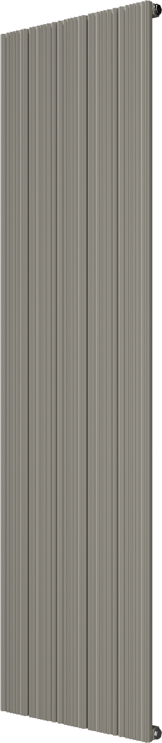 Vipera Mares sèche-serviettes simple 47 x 180 cm chauffage central soie grise raccordements latéral et central possibles 1259W
