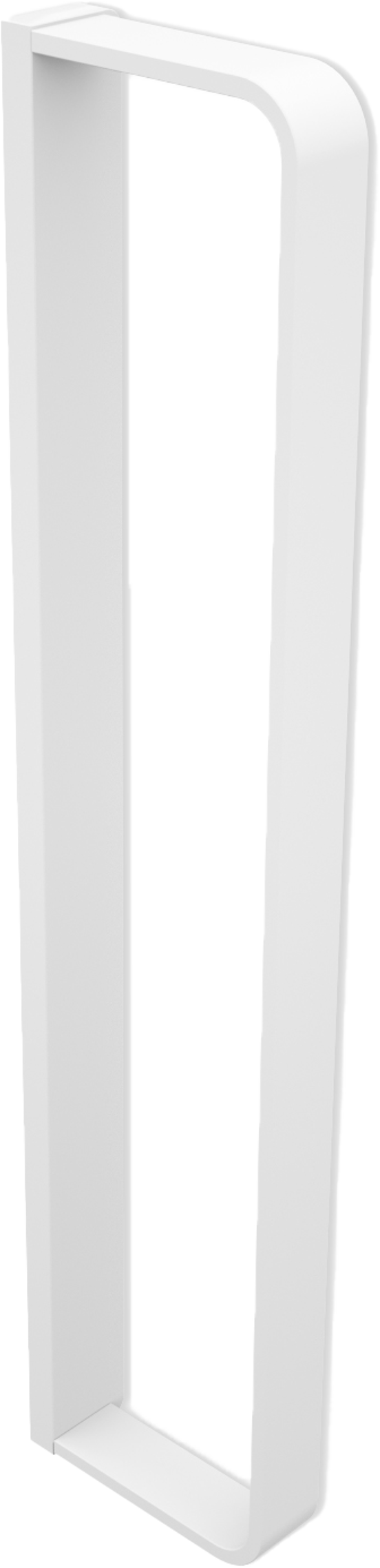 Blaufoss Patio porte-serviette vertical blanc mat 40 cm