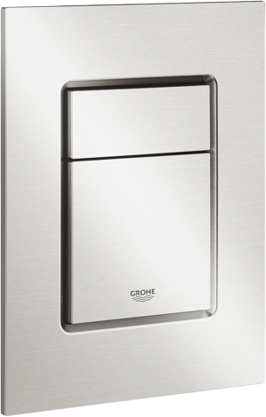 Grohe Skate Cosmopolitan S duwplaat supersteel voor Rapid SLX inbouwreservoir