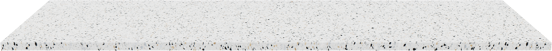 Storke Tavola enkel of dubbel tablet mat wit/zwart terrazzo 120 x 52 cm