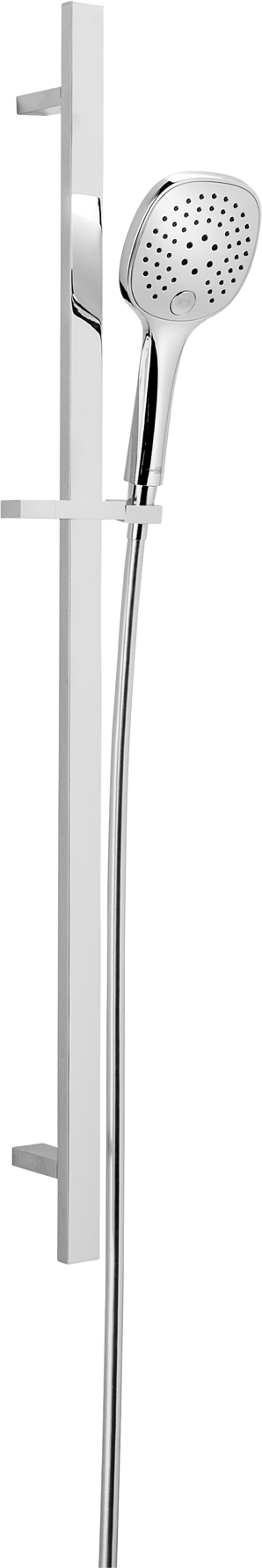Blaufoss Switch Ultra douchestang 95 cm met douchekop 11 cm 3 functies glanzend chroom