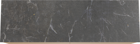 Balmani Mitra zwevend badkamermeubel 180 x 55 cm natuur eik met Stretto enkel of dubbel tablet in marmer pietra grey