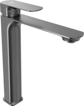 Blaufoss Bodan robinet de lavabo surélevé brushed gunmetal