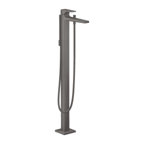 Hansgrohe Metropol Robinet de baignoire îlot mitigeur brushed black chrome set douchette incl.