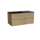 Storke Edge badkamermeubel met Scuro wastafel