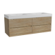 Storke Edge meuble salle de bains avec plan vasque Mata High