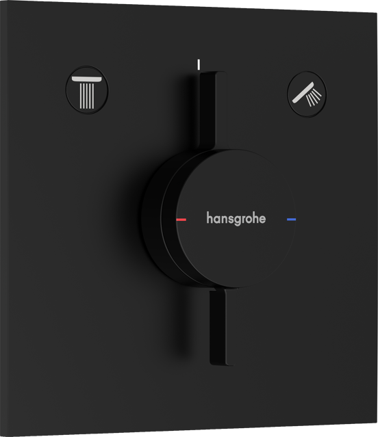 Hansgrohe DuoTurn E inbouw mengkraan mat zwart