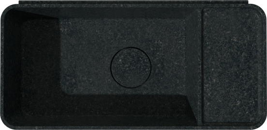 Balmani Riva handenwasser 45 x 22 cm verzoete graniet