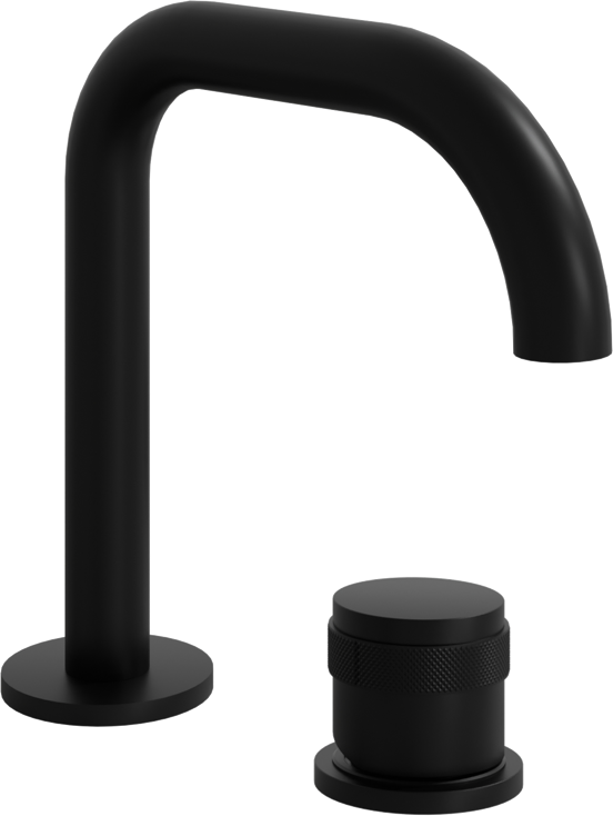 Blaufoss Pavilion Flat robinet de lavabo noir mat