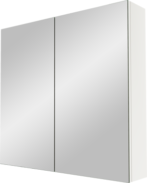 Linie Montro spiegelkast 80 x 75 cm mat wit