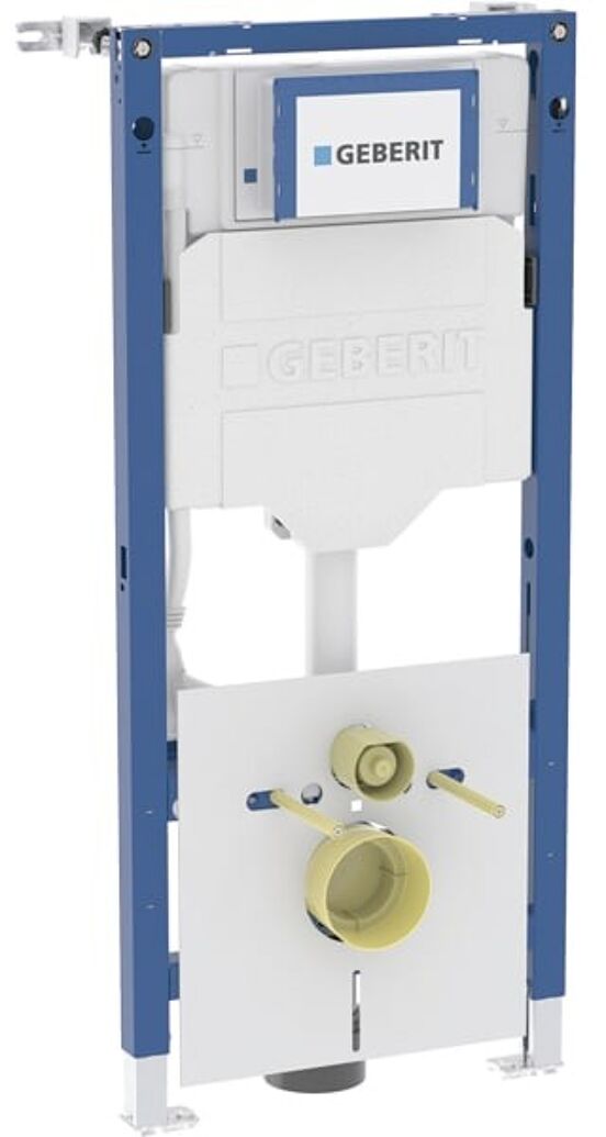Geberit Duofix avec réservoir de chasse encastré Sigma UP320, tapis d'isolation et adaptateur 110-90