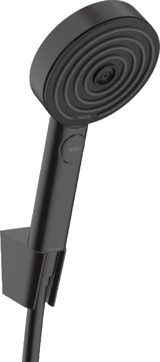 Hansgrohe Pulsify  Handdoucheset 3 straalsoorten 125cm mat zwart
