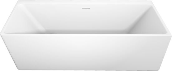 Luca Varess Coda tweepersoons hoekbad rechts 180 x 80 cm acryl mat wit
