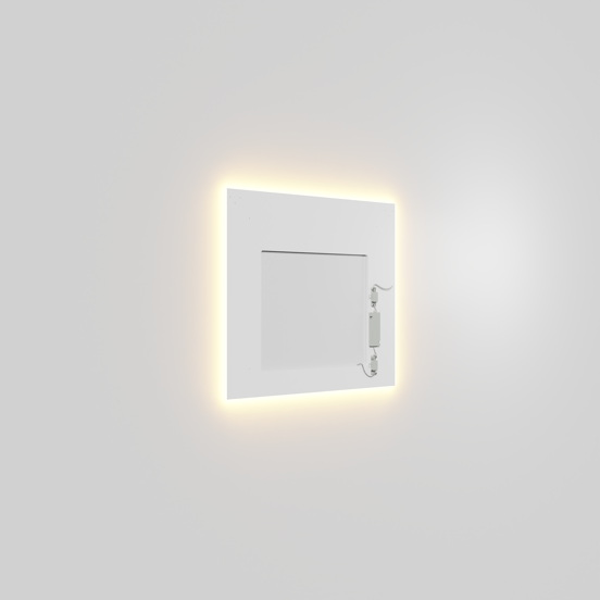 Luca Varess LED luminaire pour armoire de toilette 85 x 75 cm
