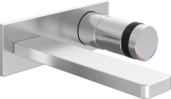 Blaufoss Sonic inbouw wastafelkraan chroom incl. inbouwelement