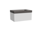 Storke Edge meuble salle de bains avec plan vasque Scuro High