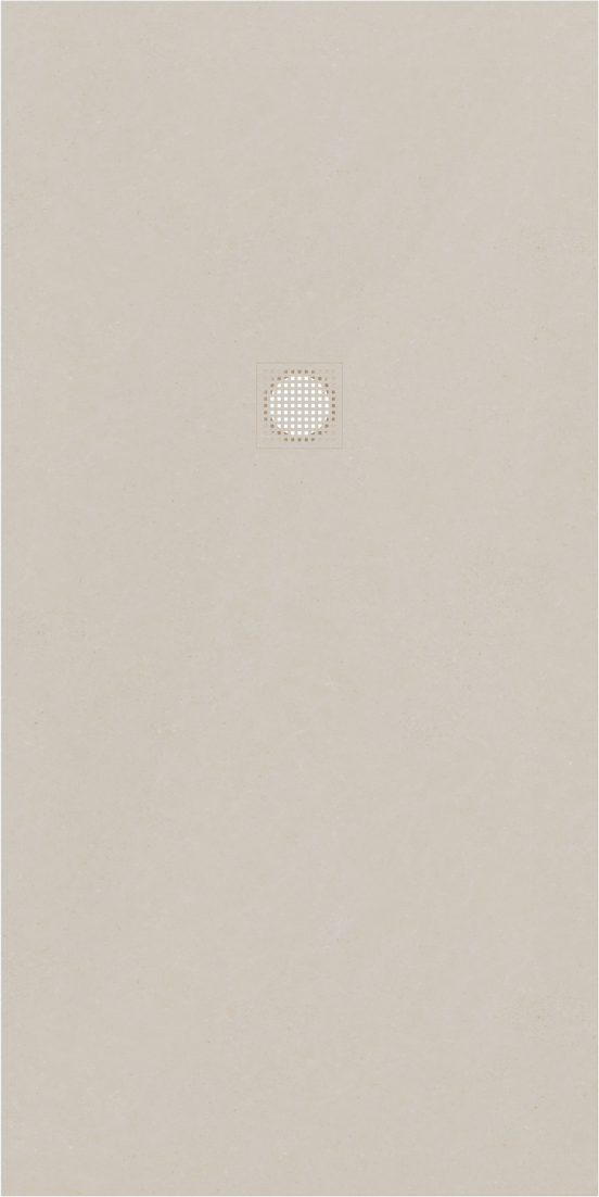 Luca Varess Suite douchebak 180 x 90 cm composietmarmer Dizzy Cream 