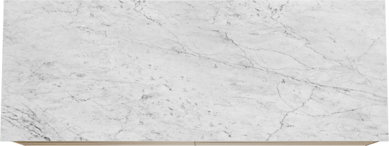 Balmani Mitra meuble salle de bains suspendu 150 x 55 cm chêne brut avec Stretto tablette simple ou double en marbre carrara