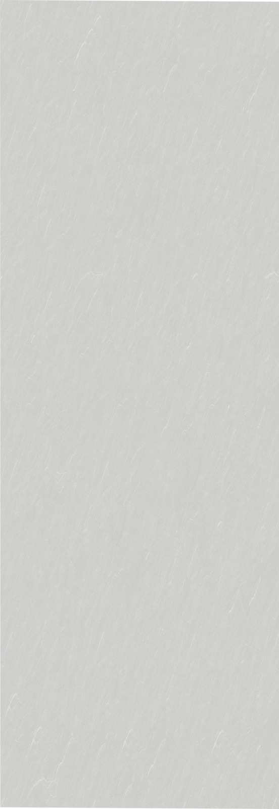 Balmani Zeno douchewandpaneel 80 x 220 cm composietmarmer lichtgrijs leisteenstructuur