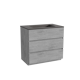 Storke Edge meuble salle de bains avec lavabo Scuro