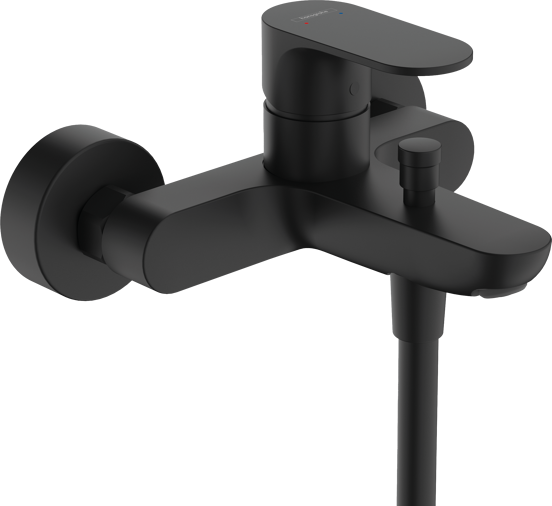 Hansgrohe Rebris S robinet de bain mitigeur noir mat