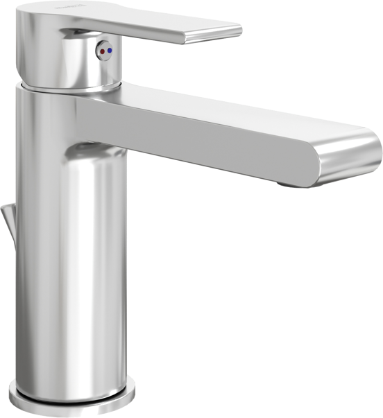 Blaufoss Carat EcoStart robinet de lavabo standard chrome brillant