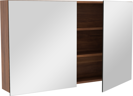 Balmani Lucida armoire de toilette 120 x 72 cm noyer
