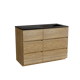 Storke Edge badkamermeubel met Scuro wastafel