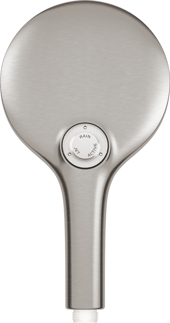 Grohe Rainshower Smartactive 130 handdouche 3 straalsoorten Supersteel