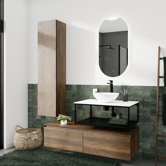 Storke Ronda waskom matte Solid Surface rond Ø 36 cm