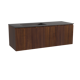 Storke Ribs badkamermeubel met Scuro wastafel